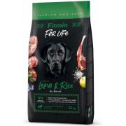 Fitmin complete feed for adult dogs of all with lamb and rice, полноценный сухой корм для взрослых собак с ягненком и рисом (целый мешок 12 кг)